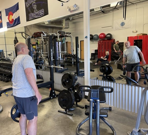 Inside the Just Results training facility in Broomfield, Colorado.